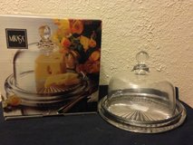Cheese Dome NIB By Mikasa Diamond Fire - Think Wedding Gift! in Pearland, Texas